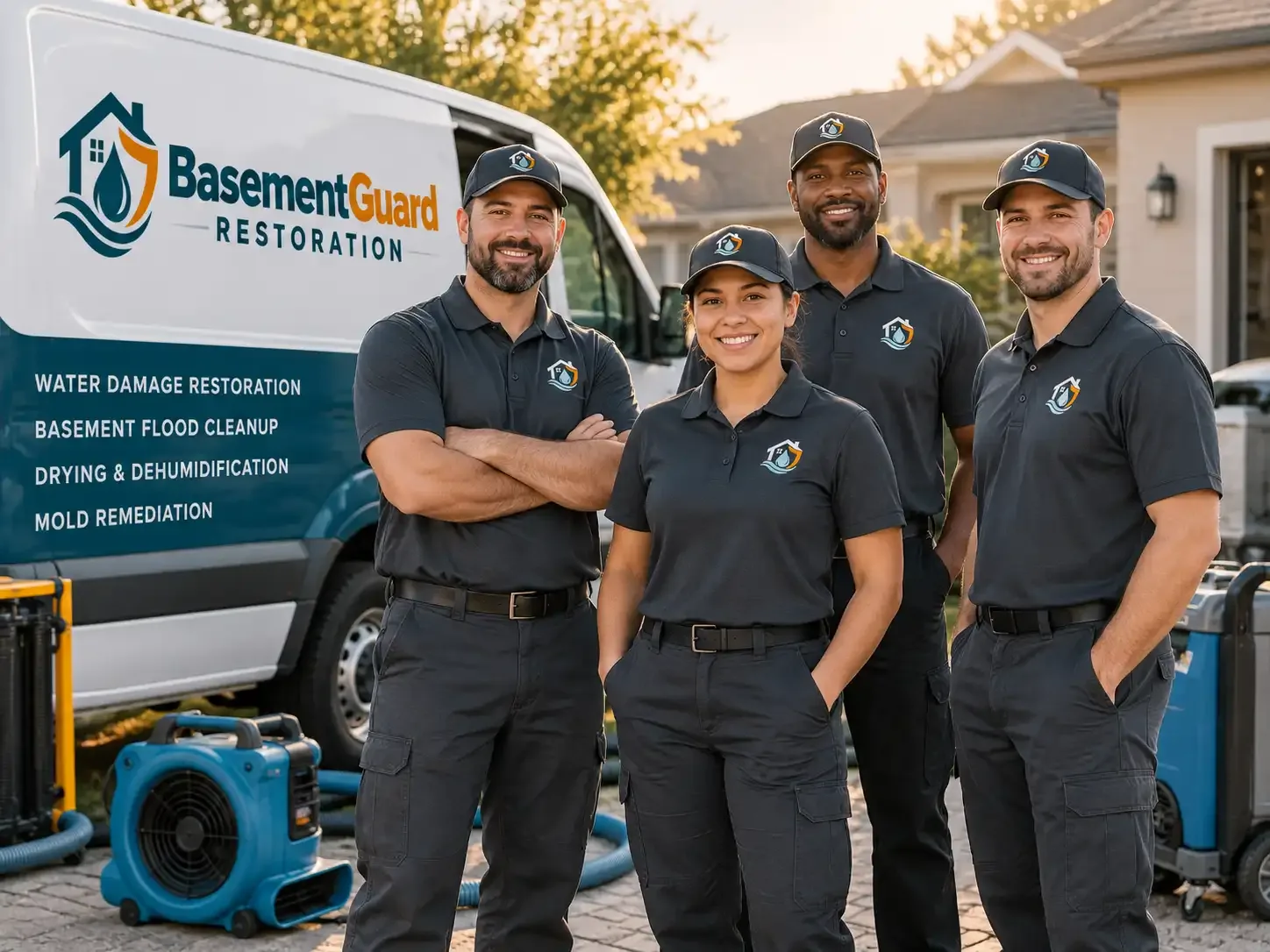 Basement Water Damage Restoration company in Brusett, MT